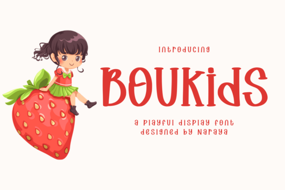 Boukids: A Friendly Font for Handmade Brands