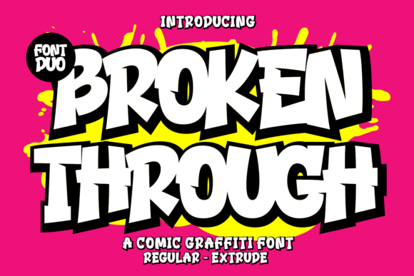 Broken Through: A Typeface for Authentic Brands