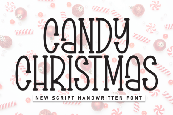 Candy Christmas: The Handwritten Font for Cozy Designs