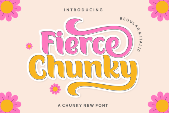Fierce Chunky: Infusing Retro Fun into Modern Design