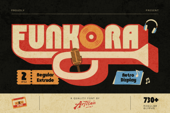 Funkora: Capture the Magic of Retro Music in Your Designs