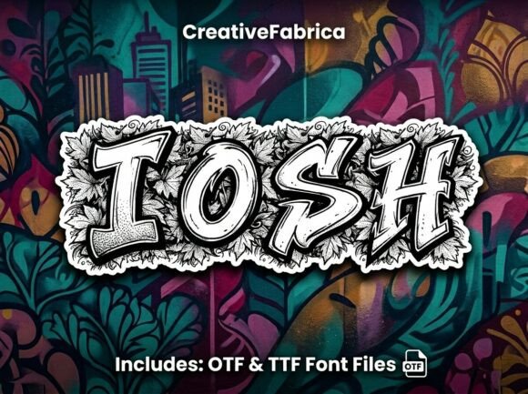 Josh: A Decorative Display Typeface That Demands Attention
