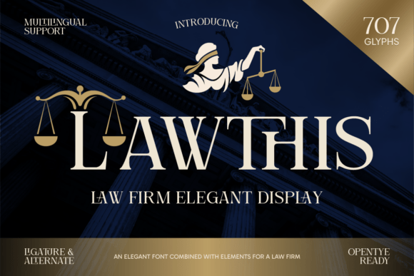 Lawthis: The Serif Font That Commands Attention and Builds Trust