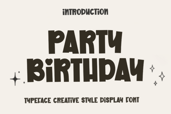 Party Birthday Font: Adding a Handmade Touch to Your Designs