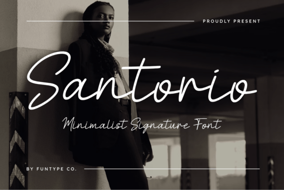 Santorio: The Elegant Minimalist Font for Modern Designers
