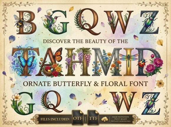Tahmid: Where Nature Becomes Typography