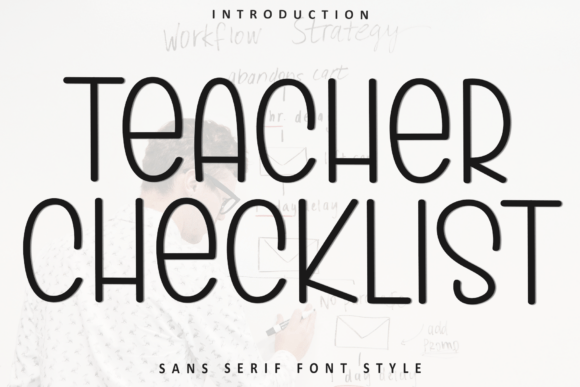 Teacher Checklist: Your Festive Font for Holiday Magic